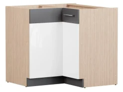 Modulhjørneskab Mode White 118