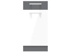 Modulhjørneskab Mode White 118