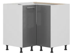 Modulhjørneskab Tiffa Grey 145