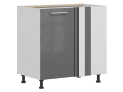 Modulhjørneskab Tiffa Grey 144