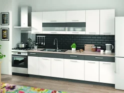 Modulhjørnevægskab Mode White 108