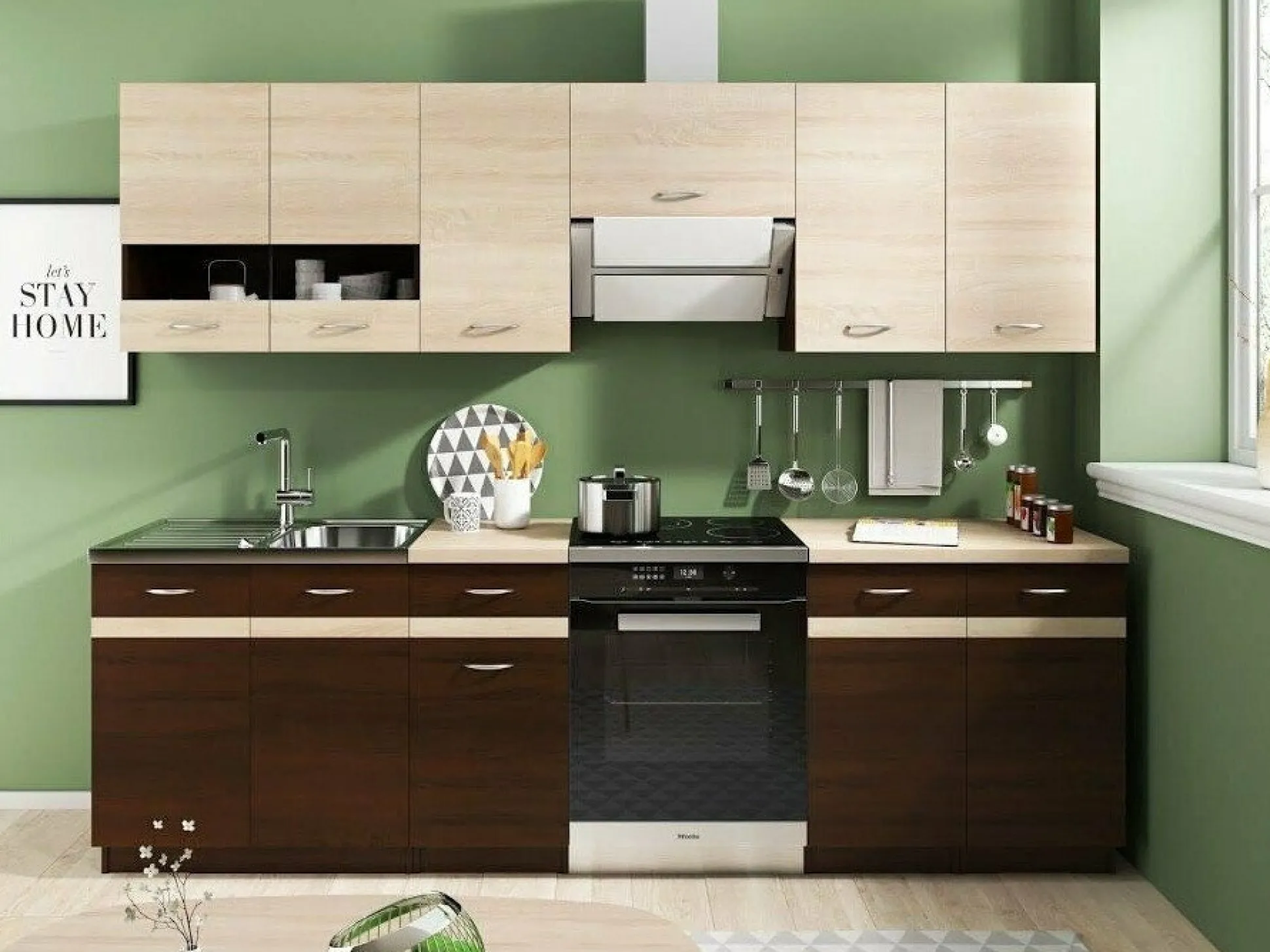 Modulkøkkensæt Eli Dark 113