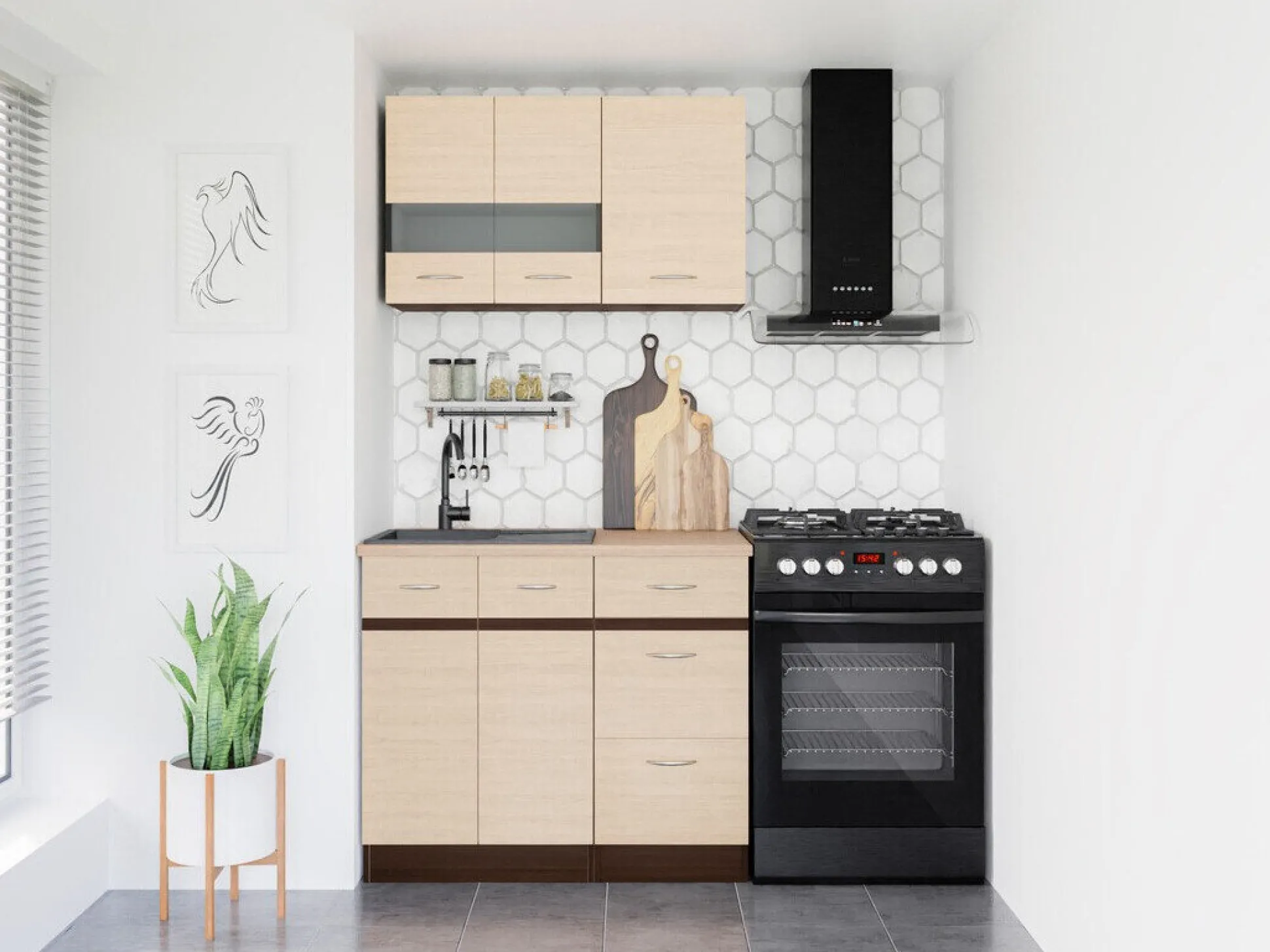 Modulkøkkensæt Eli Light 118