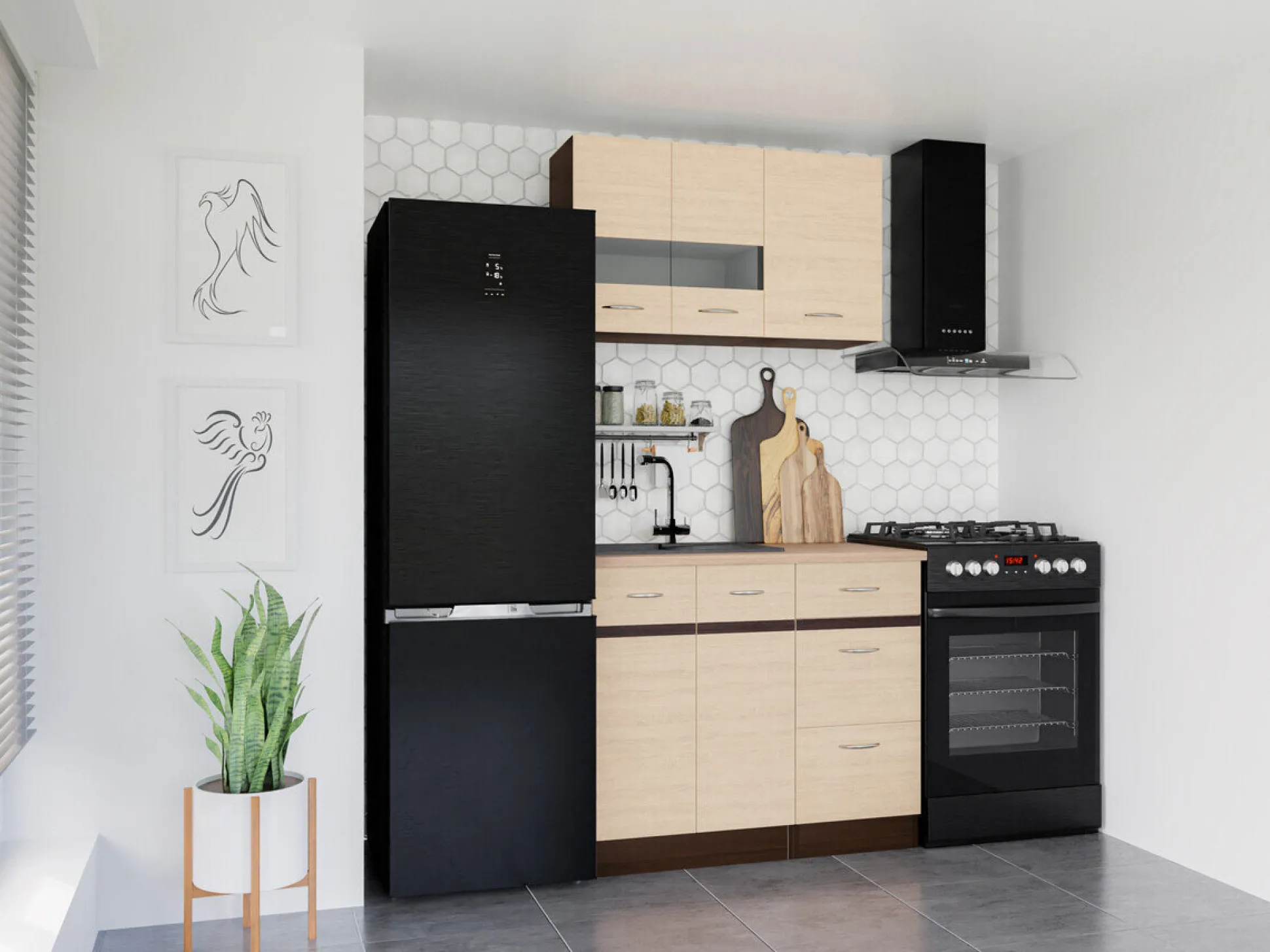 Modulkøkkensæt Eli Light 118