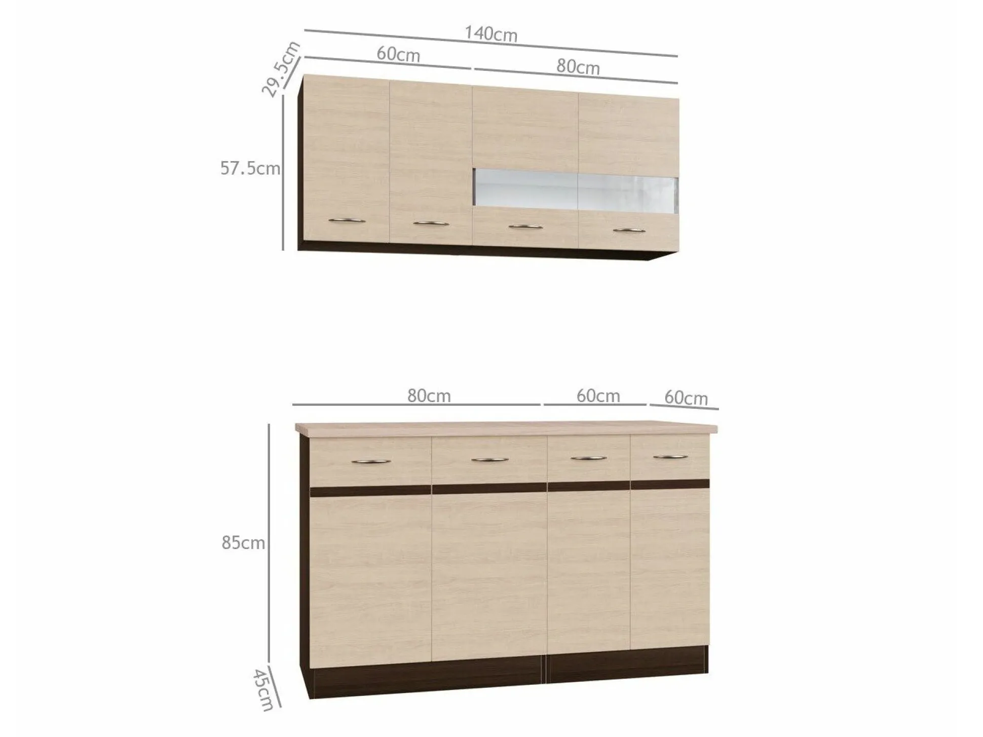 Modulkøkkensæt Eli Light 117