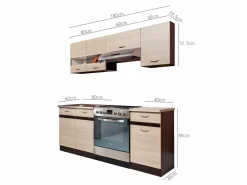 Modulkøkkensæt Eli Light 110