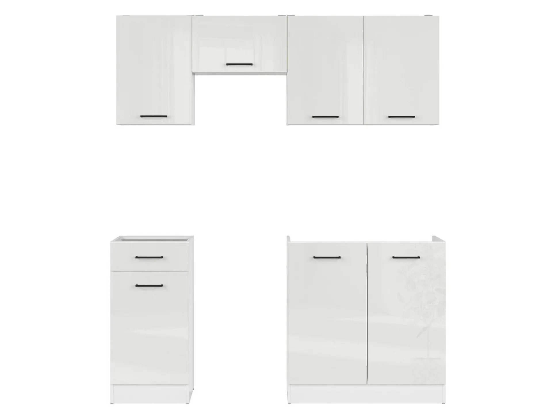 Modulkøkkensæt Line White 116