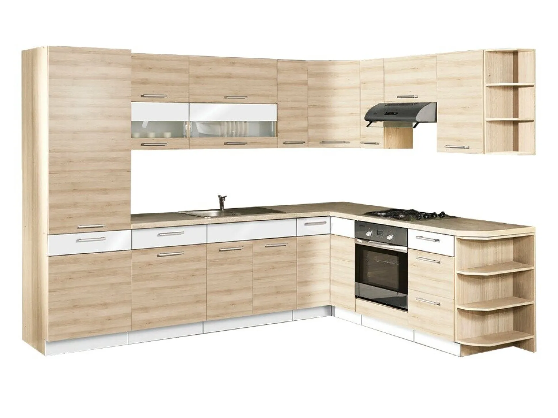 Modulkøkkensæt Mode Beech 126