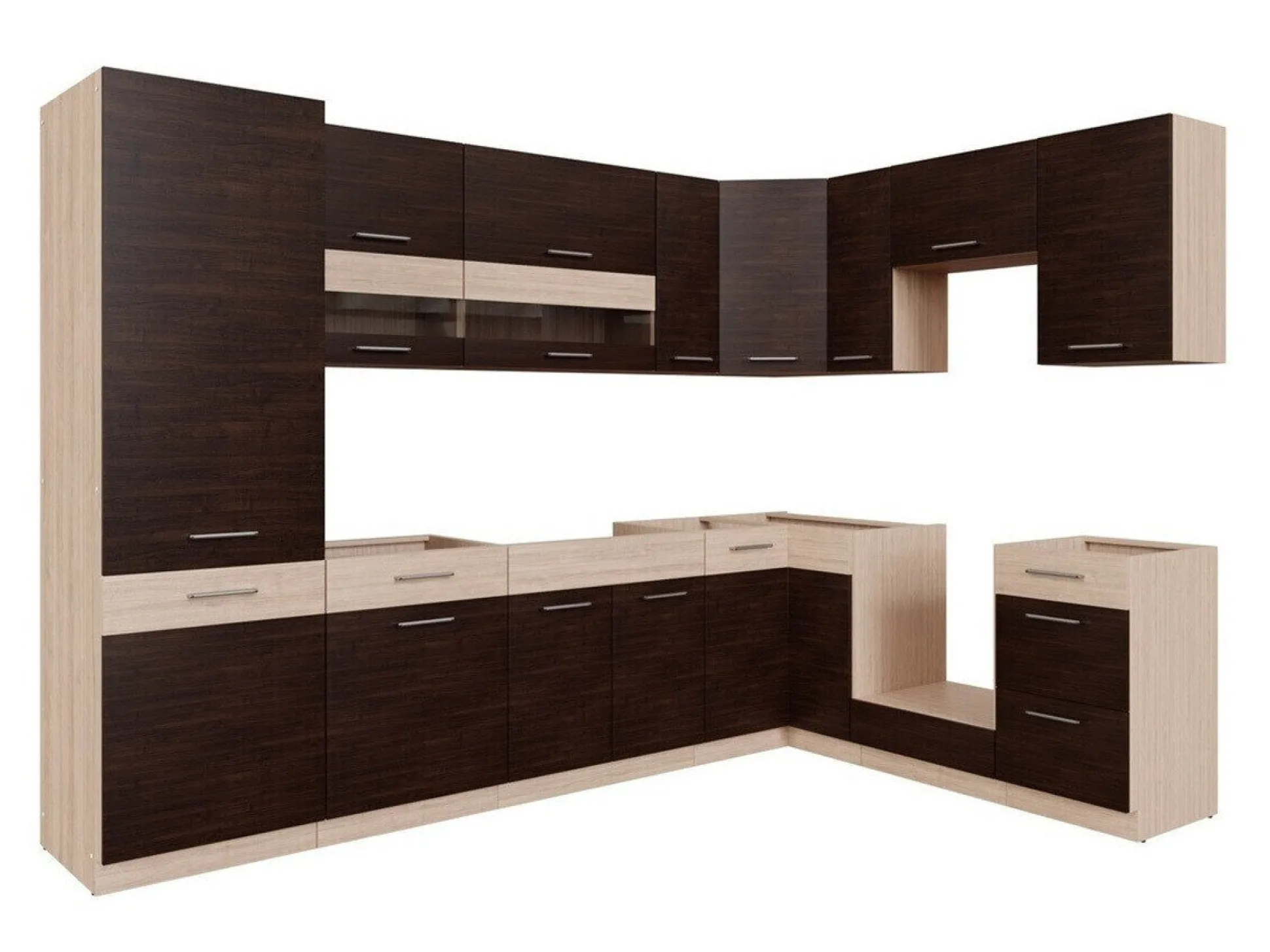 Modulkøkkensæt Mode Dark 129