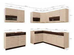 Modulkøkkensæt Mode Light 130