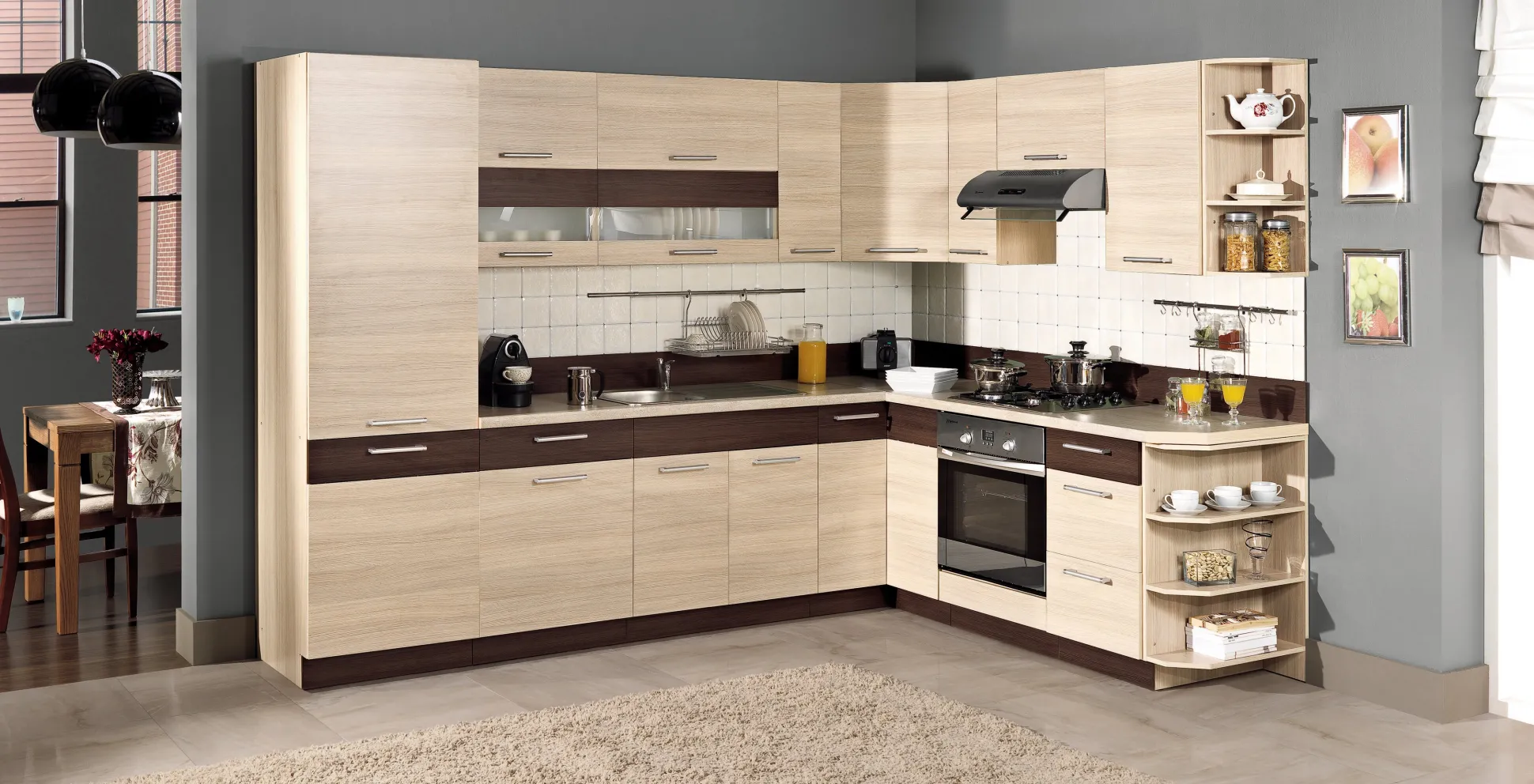 Modulkøkkensæt Mode Light 129