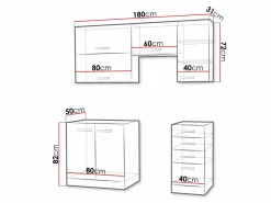 Modulkøkkensæt Multi Cream 125