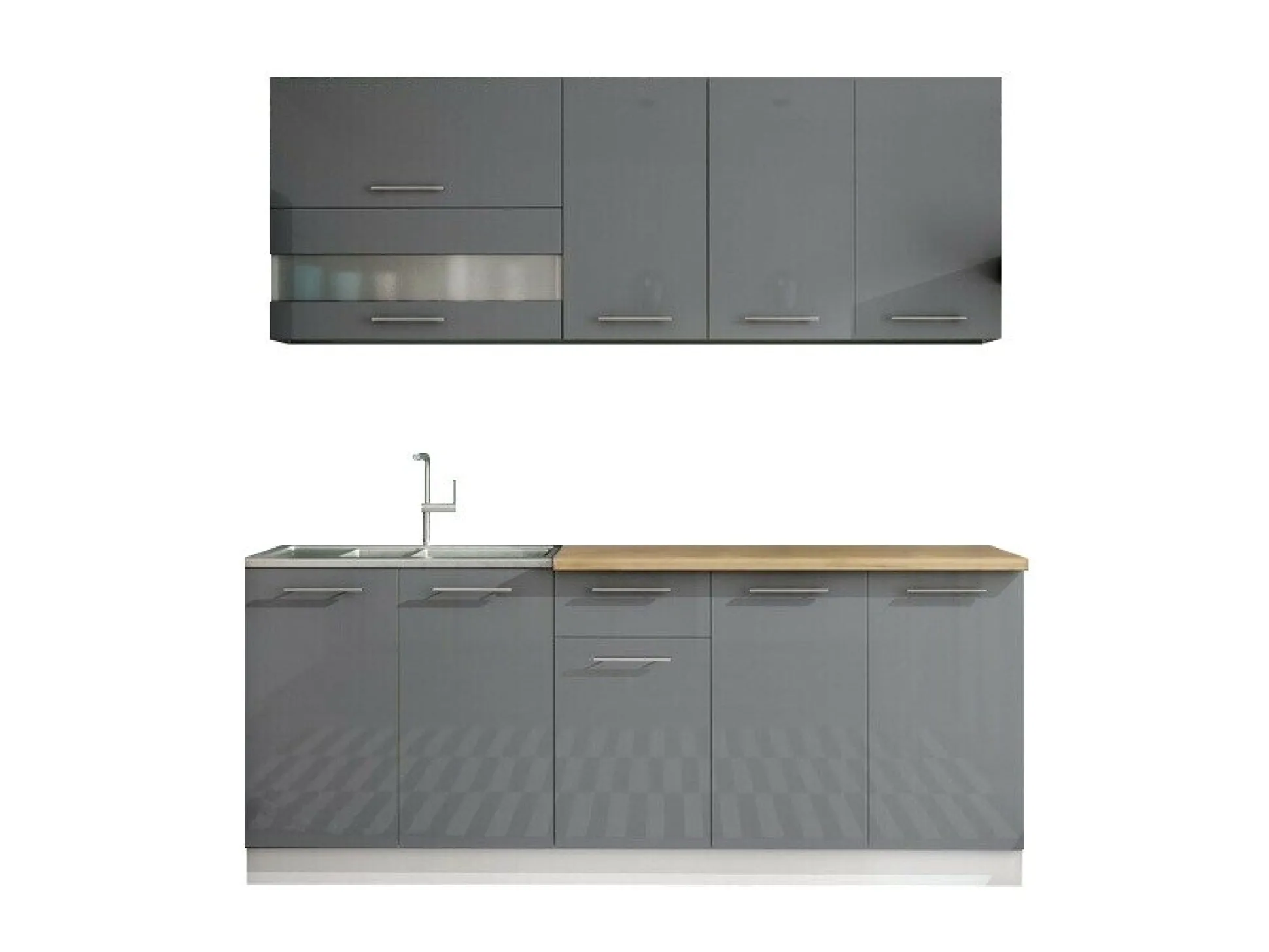 Modulkøkkensæt Tiffa Grey 102