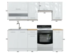 Modulkøkkensæt Tiffa Mix 104