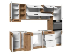 Modulkøkkensæt Wood White 137