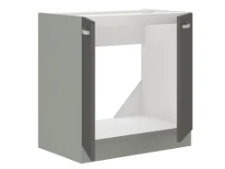 Modulopvaskeskab med låger Multi Grey 110