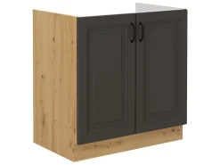 Modulopvaskeskab med låger Retro Grey 121