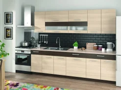 Modulopvaskeskab med låger Mode Light 115