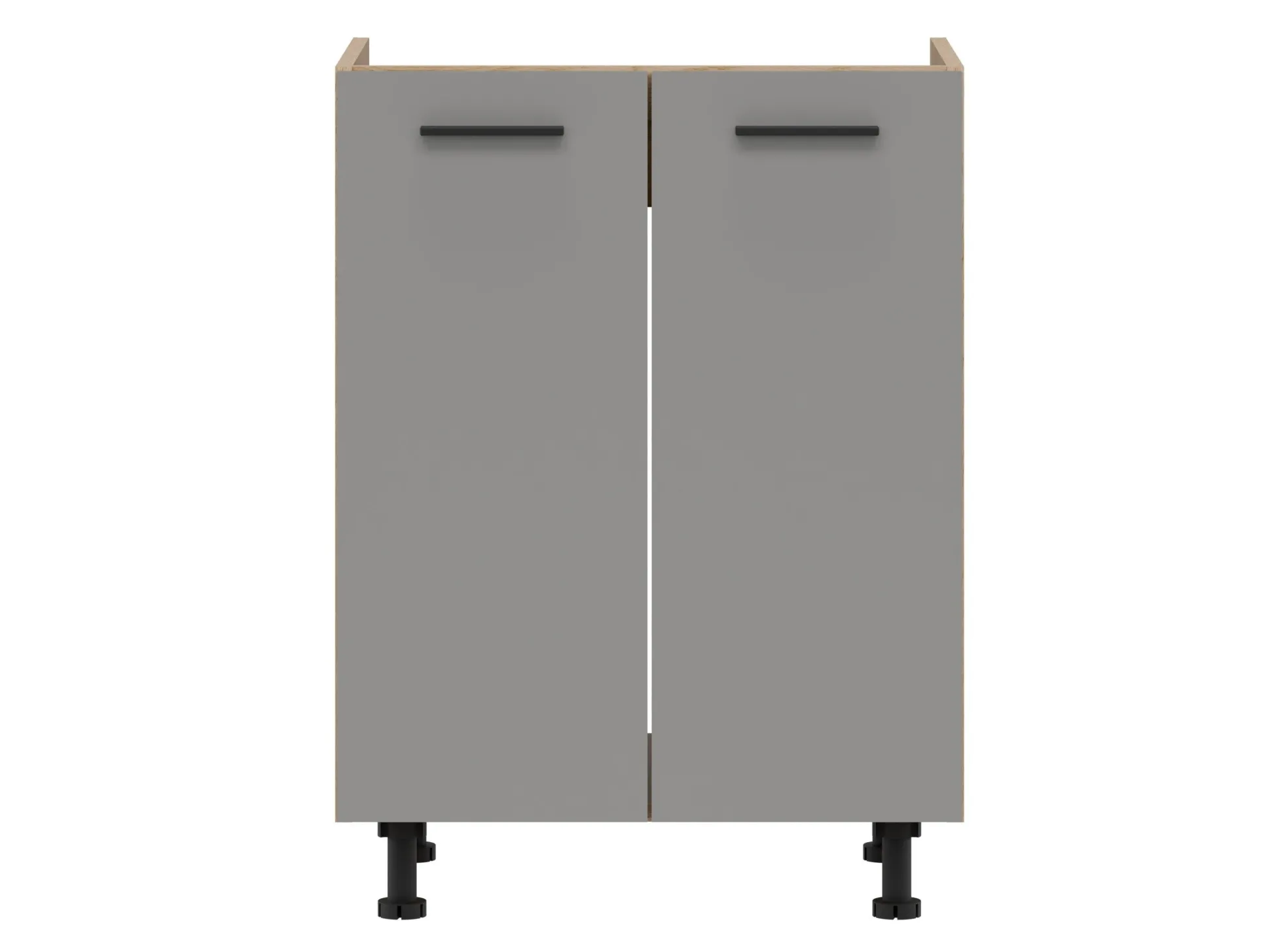 Modulopvaskeskab med låger Ati Grey 106