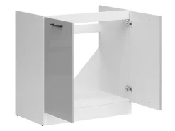 Modulopvaskeskab med låger Line Grey 115