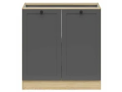 Modulskab med låger Classic Grey Oak 102