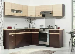 Modulskab med låger Eli Dark 100