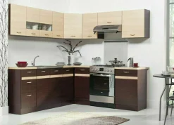 Modulskab med låger Eli Dark 105