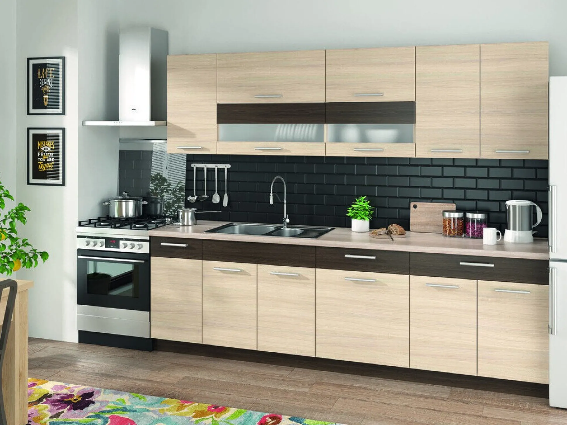 Modulskab med låger Mode Light 119