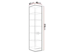 Modulskab med låger Multi White 118