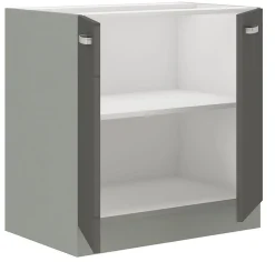 Modulskab med låger Multi Grey 112