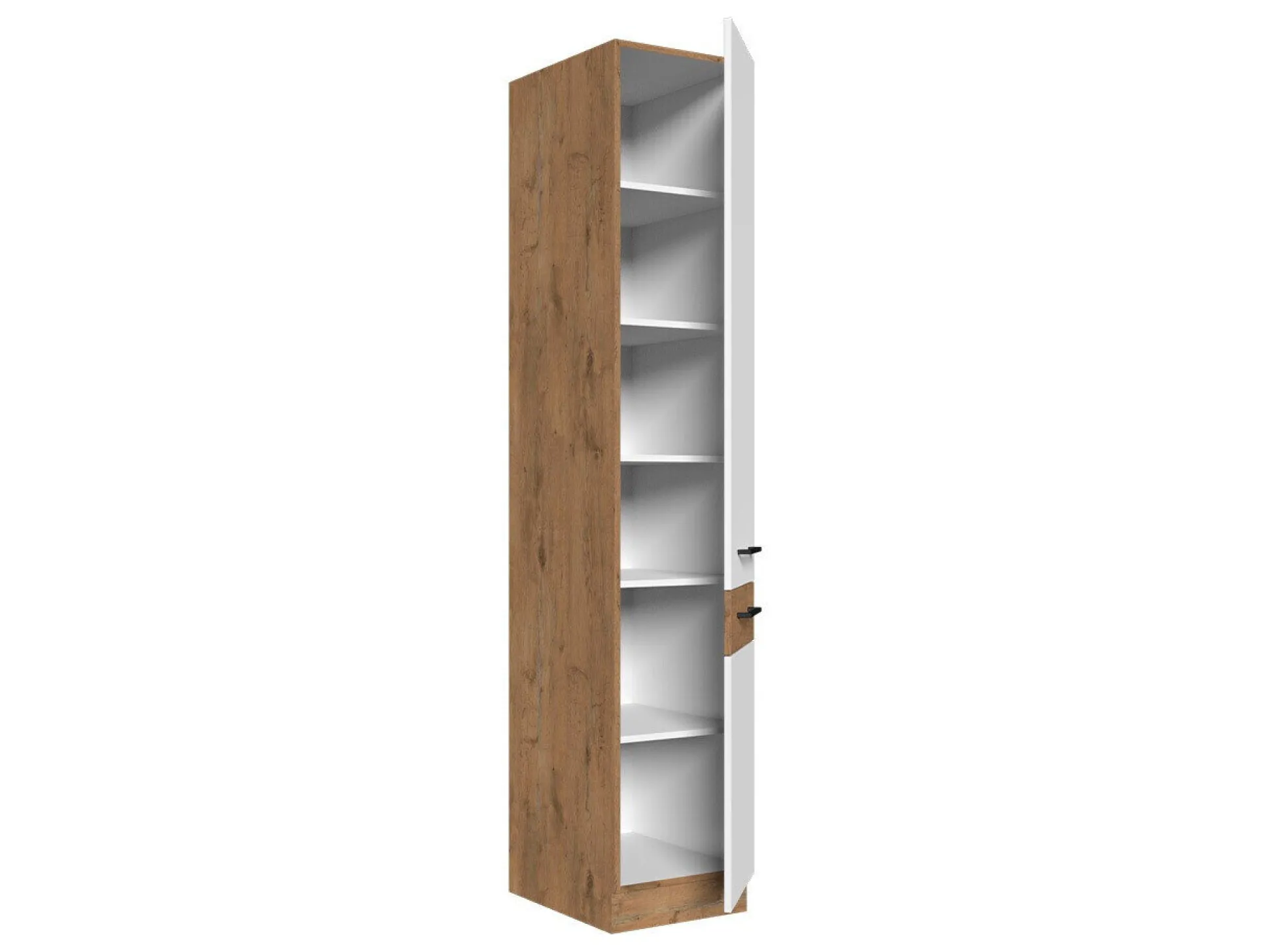 Modulskab med låger Wood White 119