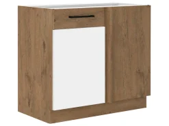 Modulskab med låger Wood White 103