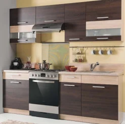 Modulskab med skuffe og låger Mode Dark 117