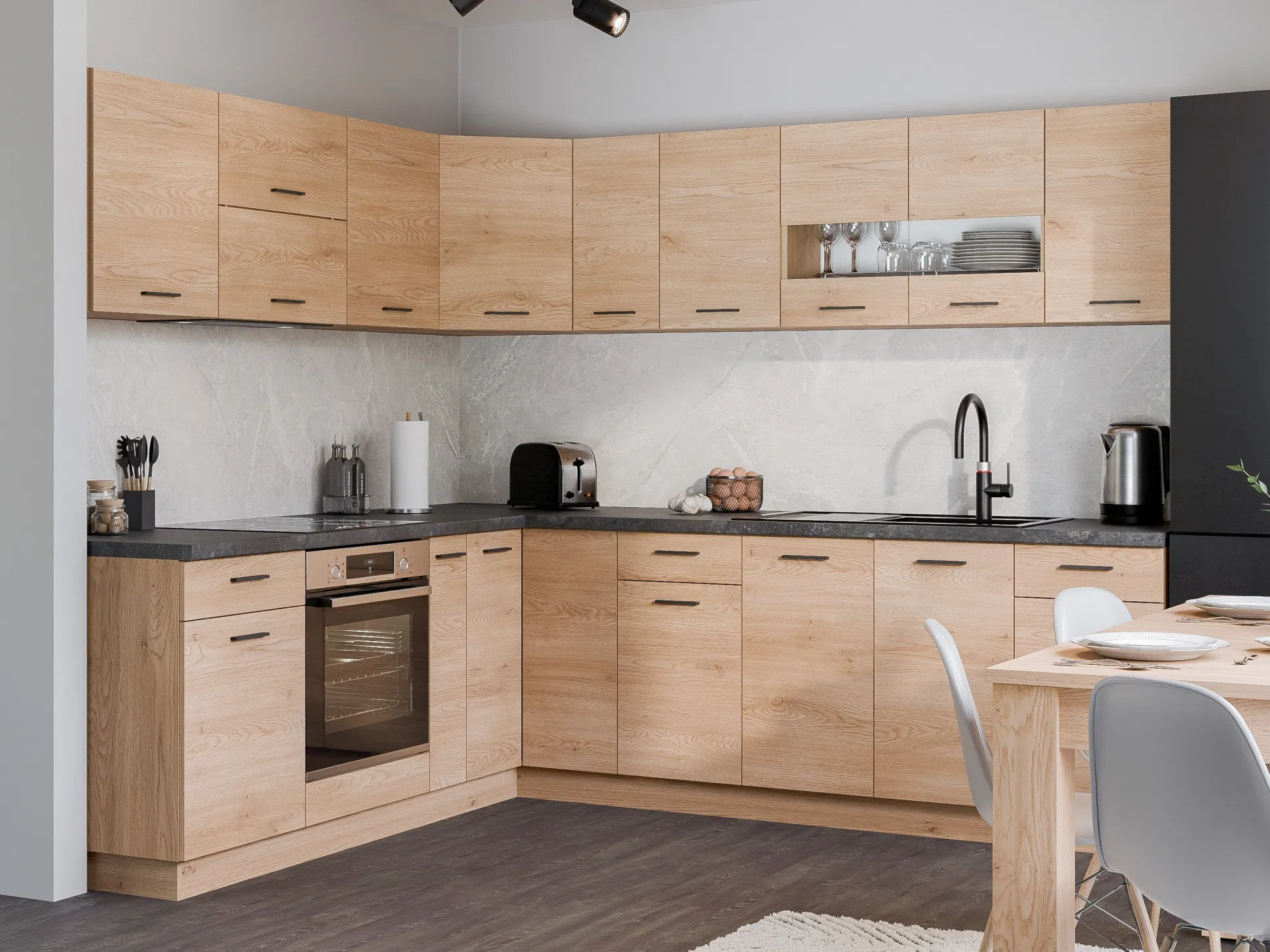 Modulskab med skuffe og låger Ati Torro 116