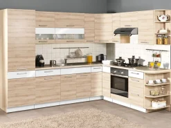 Modulskab med skuffe og låger Mode Beech 112