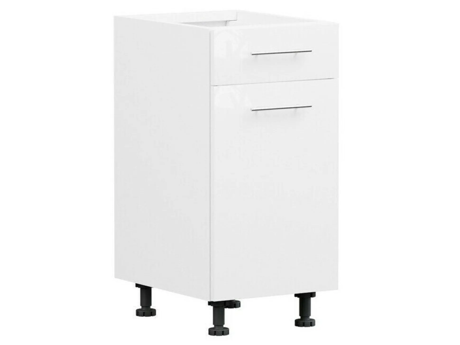 Modulskab med skuffe og låger Tiffa White 141