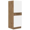 Modulskab med skuffe og låger Wood White 100