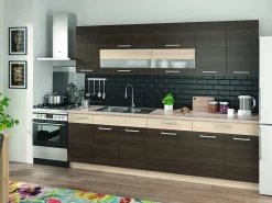 Modulskab med skuffe og låger Mode Dark 109