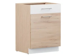 Modulskab med skuffe og låger Mode Beech 113