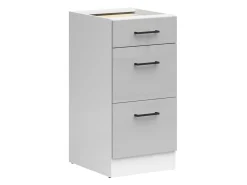 Modulskab med skuffer Line Grey 102