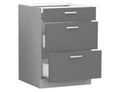 Modulskab med skuffer Multi Cream 105