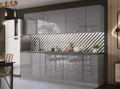 Modulskab med skuffer Multi Grey 102