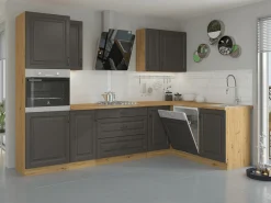 Modulskab med skuffer Retro Grey 120