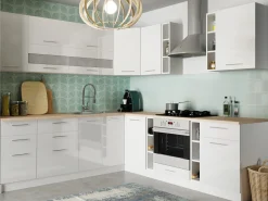 Modulskab med skuffer Tiffa White 145