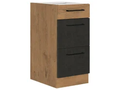 Modulskab med skuffer Wood Grey 132