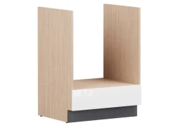 Modulskab til indbyggede apparater Mode White 114