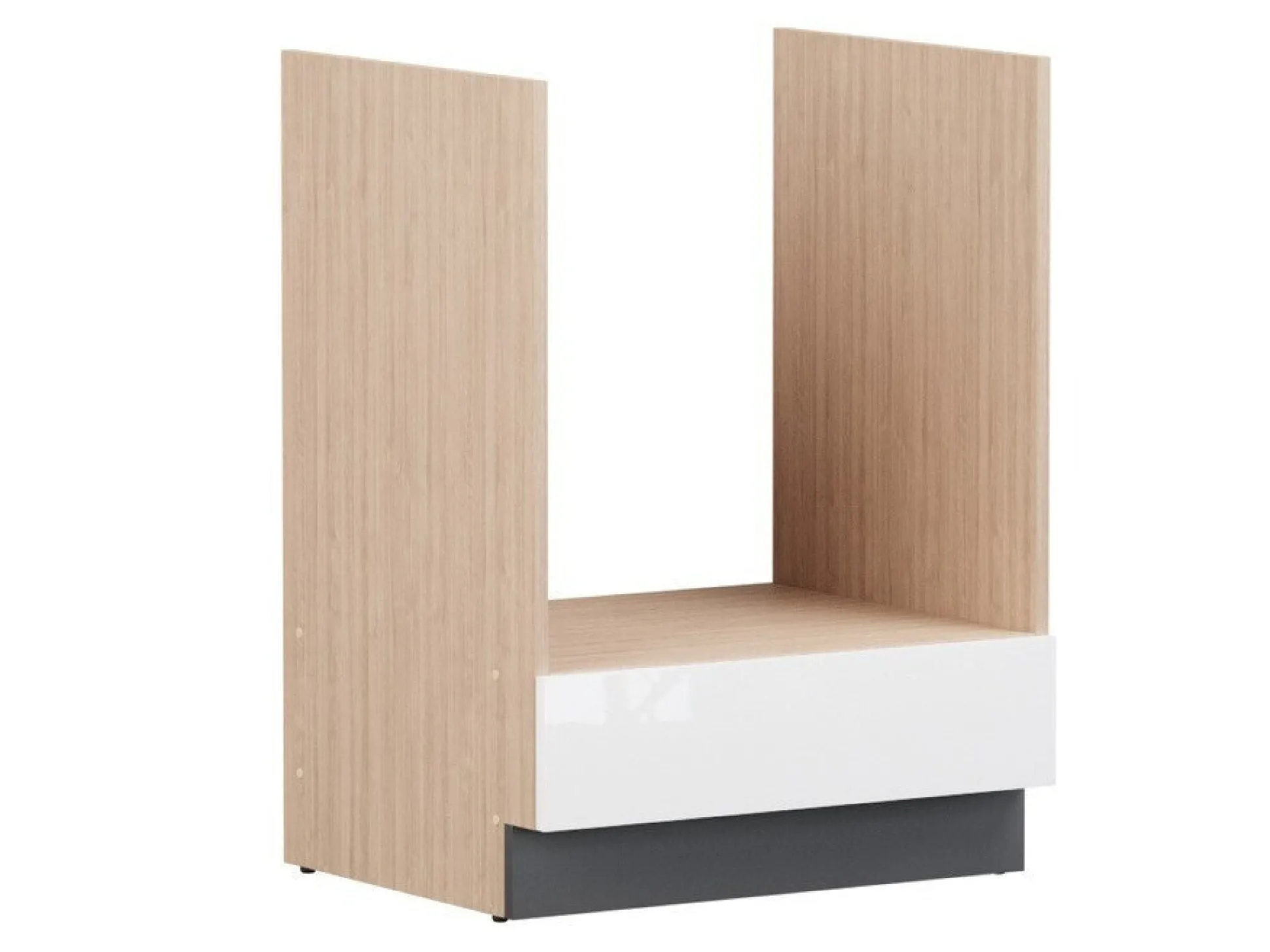 Modulskab til indbyggede apparater Mode White 114