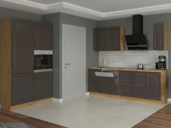 Modulskab til indbyggede apparater Retro Grey 115