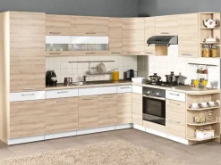 Modulskab til indbyggede apparater Mode Beech 114