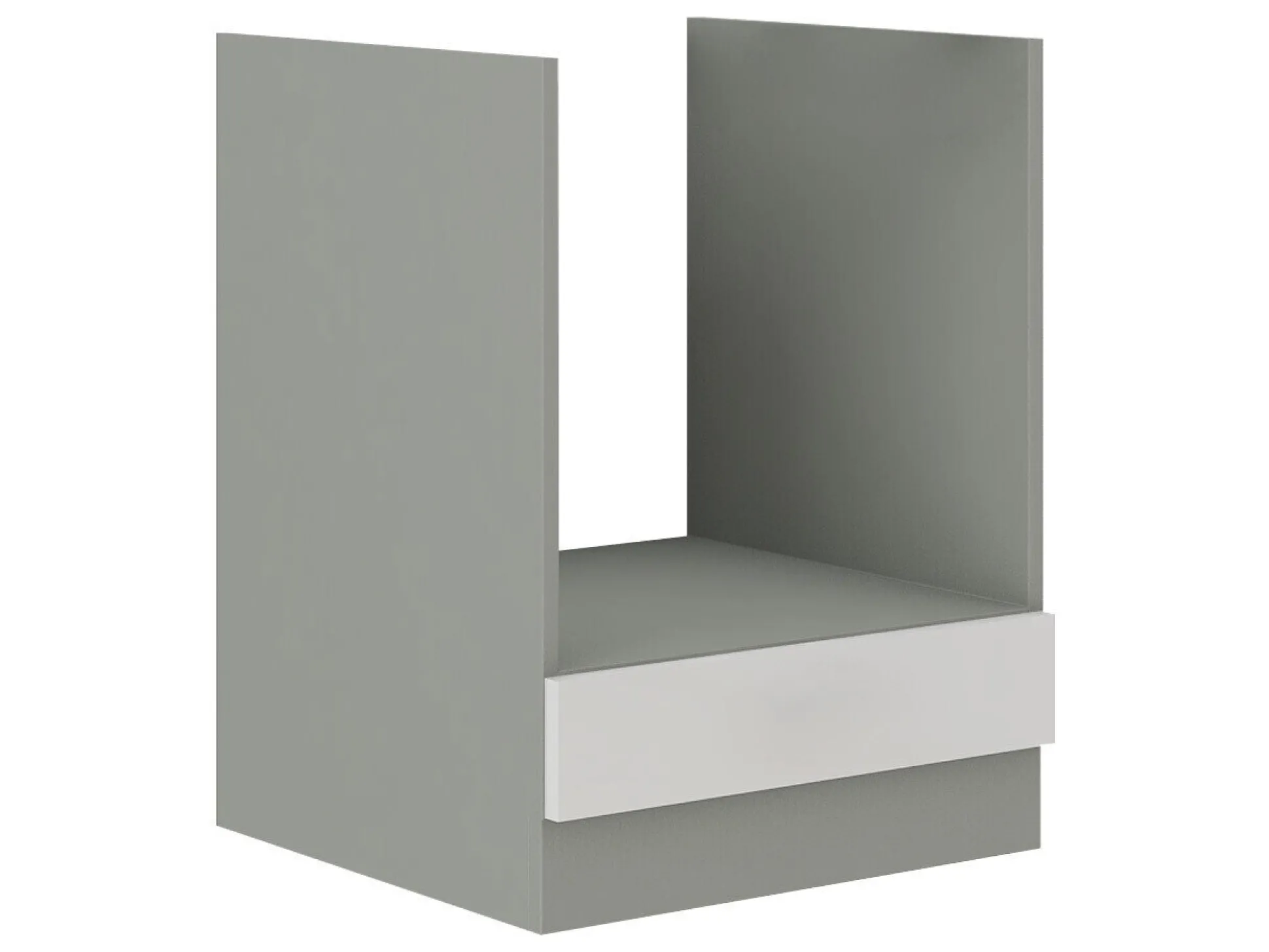 Modulskab til indbyggede apparater Multi White 116